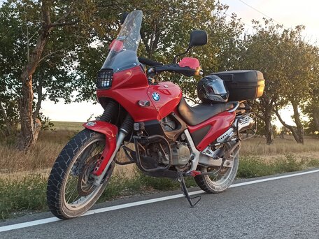 1998 BMW F 650, красный, 320000 рублей, вид 2