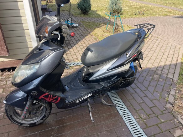 2007 Yamaha CygnusX, серый, 168000 рублей - вид 1