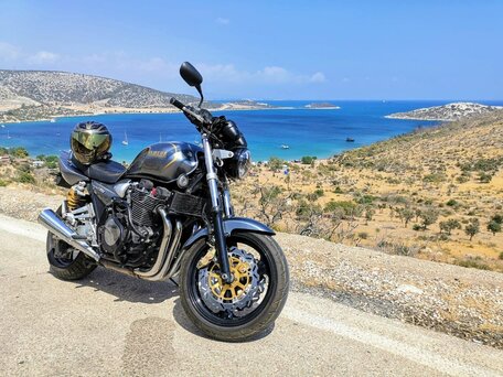 1996 Yamaha XJR1300, серый, 475000 рублей, вид 2