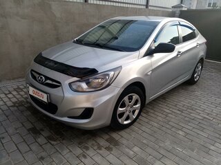 2012 Hyundai Solaris I, серебристый, 850000 рублей, вид 1