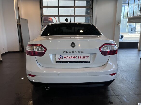 2014 Renault Fluence I Рестайлинг, белый - вид 4