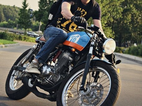 2001 Honda CB 400SS, голубой, 330000 рублей, вид 2