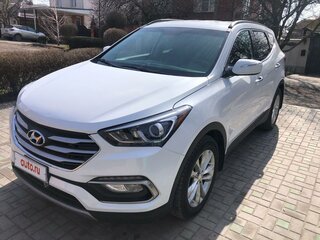 2017 Hyundai Santa Fe III Рестайлинг, белый, 2350000 рублей, вид 1