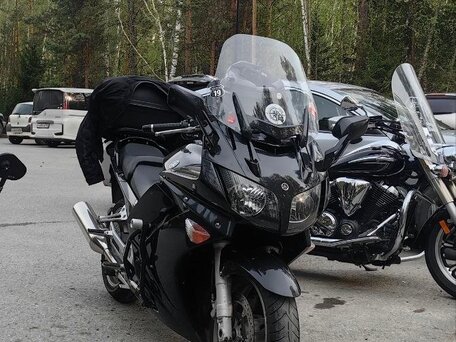 2008 Yamaha FJR1300, чёрный, 675000 рублей, вид 1