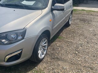 2013 Lada (ВАЗ) Kalina II, серебристый, 650000 рублей, вид 4