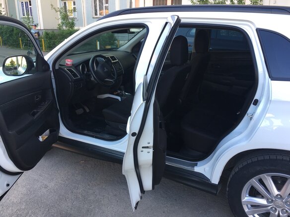 2013 Mitsubishi ASX I Рестайлинг, белый - вид 7