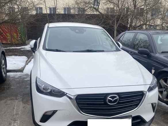 2018 Mazda CX-3 I Рестайлинг, белый, 1895000 рублей - вид 4