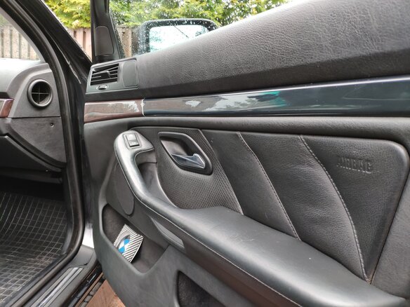 2003 BMW 5 серии 530d IV (E39) Рестайлинг, чёрный - вид 4