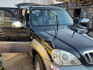 2001 Hyundai Terracan I, чёрный, 650000 рублей, вид 1