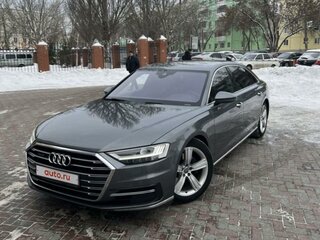2019 Audi A8 Long 45 TDI IV (D5), серый, 4550000 рублей, вид 4