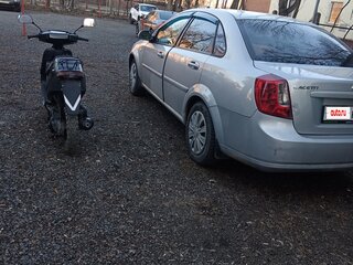 2007 Chevrolet Lacetti I, серебристый, 270000 рублей, вид 2