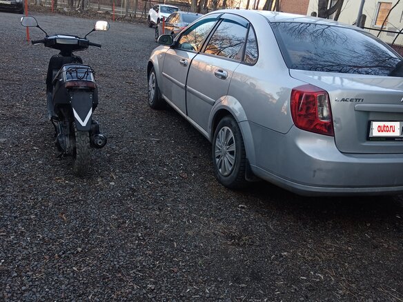 2007 Chevrolet Lacetti I, серебристый, 270000 рублей - вид 1