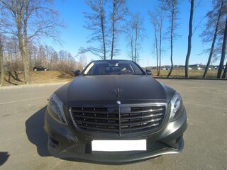 2015 Mercedes-Benz S-Класс 500 VI (W222, C217), чёрный, 3990526 рублей, вид 1