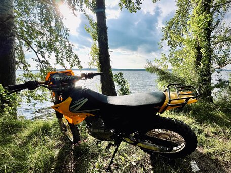 2010 Baltmotors Enduro 200, жёлтый, 90000 рублей, вид 4