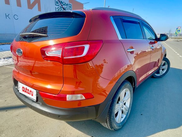 2012 Kia Sportage III, оранжевый, 1333000 рублей - вид 3