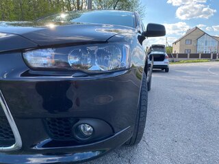 2012 Mitsubishi Lancer X Рестайлинг, чёрный, 1999999 рублей, вид 2