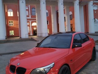 2003 BMW 5 серии 530i V (E60/E61), красный, 1150000 рублей, вид 1
