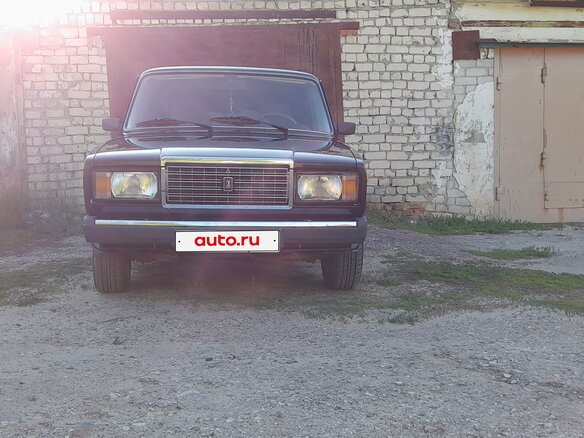 2010 Lada (ВАЗ) 2107, чёрный, 249000 рублей - вид 1