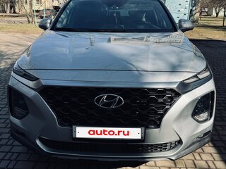 2019 Hyundai Santa Fe IV, серый, 3300000 рублей, вид 1