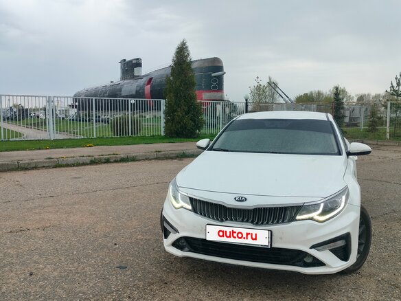2019 Kia Optima IV Рестайлинг, белый, 1195000 рублей - вид 6