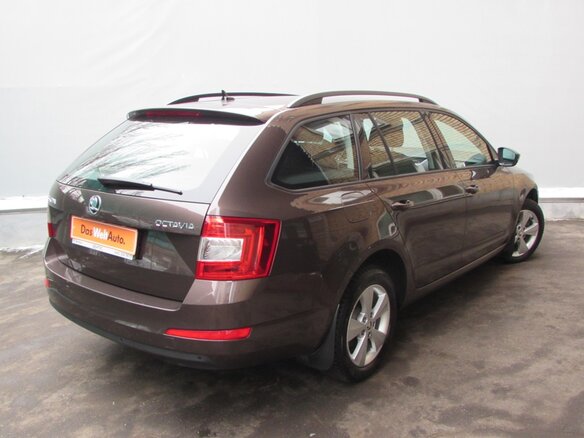 2015 Skoda Octavia III (A7), коричневый - вид 4