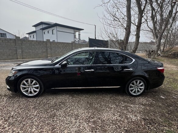 2007 Lexus LS Long 460 L IV, чёрный, 1600000 рублей - вид 2