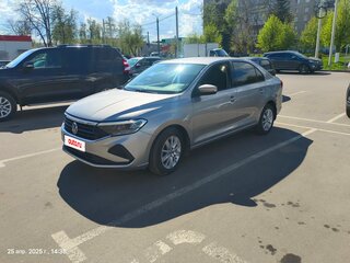 2020 Volkswagen Polo VI, серебристый, 1650000 рублей, вид 3