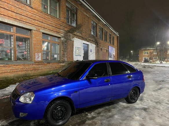 2010 Lada (ВАЗ) Priora I, синий, 500000 рублей - вид 7