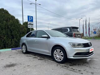 2015 Volkswagen Jetta VI Рестайлинг, серебристый, 1100000 рублей, вид 3