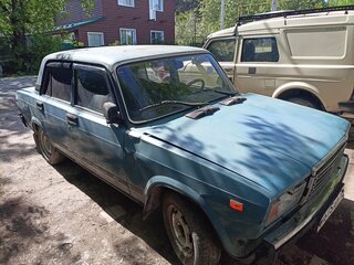 2004 Lada (ВАЗ) 2107, синий, 80000 рублей, вид 4