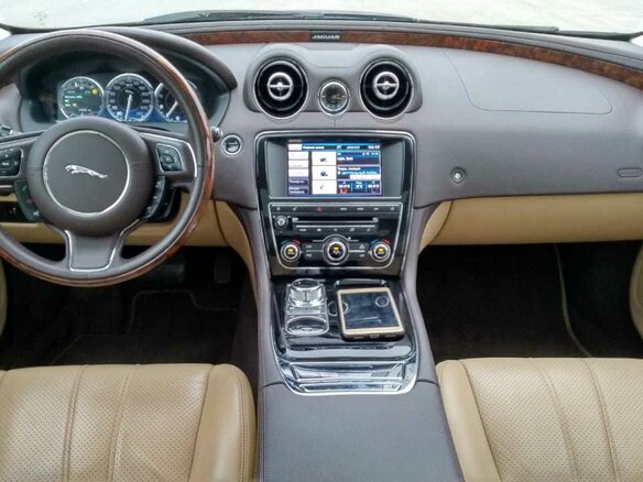 2013 Jaguar XJ IV (X351), коричневый - вид 8