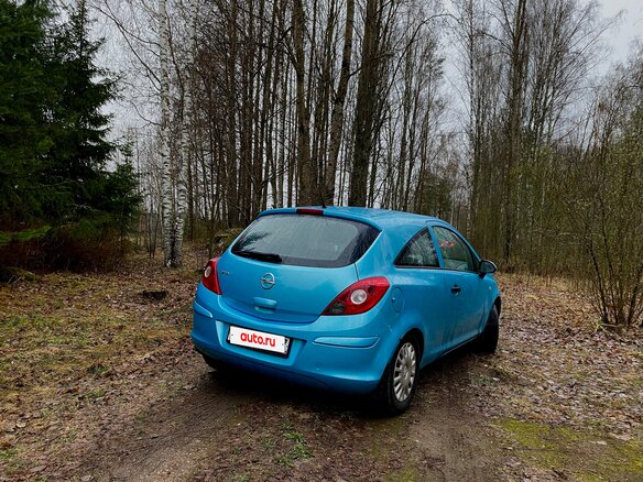 2011 Opel Corsa D Рестайлинг II, голубой, 420000 рублей - вид 6