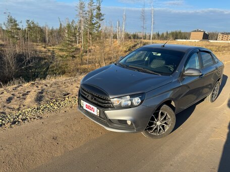 2019 Lada (ВАЗ) Vesta I, серый, 870000 рублей, вид 1