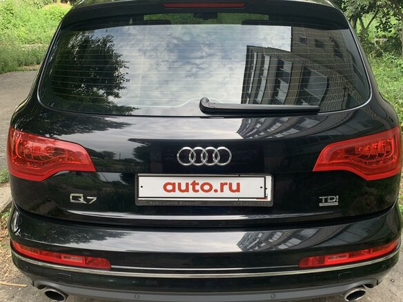 2012 Audi Q7 I (4L) Рестайлинг, чёрный, 1900000 рублей - вид 4