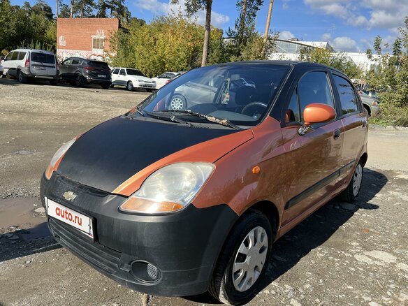 2007 Chevrolet Spark II, оранжевый, 349000 рублей - вид 1