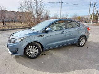 2014 Kia Rio III, голубой, 915000 рублей, вид 5