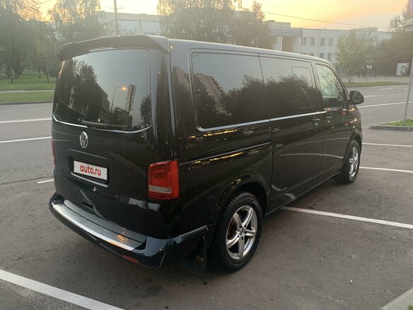 2011 Volkswagen Multivan T5 Рестайлинг, чёрный - вид 4