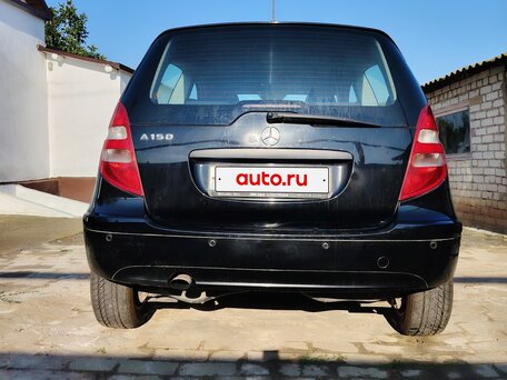 2007 Mercedes-Benz A-Класс 150 II (W169), чёрный, 410000 рублей, вид 4