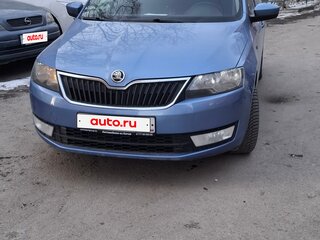 2014 Skoda Rapid I, синий, 900000 рублей, вид 4