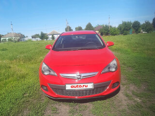 2013 Opel Astra GTC J Рестайлинг, красный, 800000 рублей, вид 2