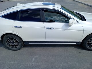 2013 Honda Crosstour I Рестайлинг, белый, 1600000 рублей, вид 3