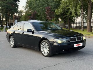2002 BMW 7 серии 745i IV (E65/E66), чёрный, 690000 рублей, вид 5