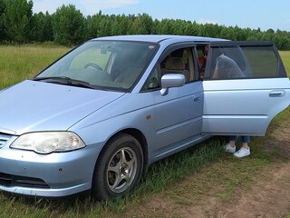 2001 Honda Odyssey II Рестайлинг, синий, 860000 рублей, вид 2
