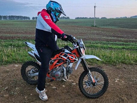 2024 Kayo Basic TT125, белый, 80000 рублей, вид 2