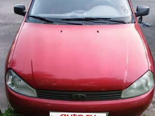 2008 Lada (ВАЗ) Kalina I, красный, 200000 рублей, вид 1