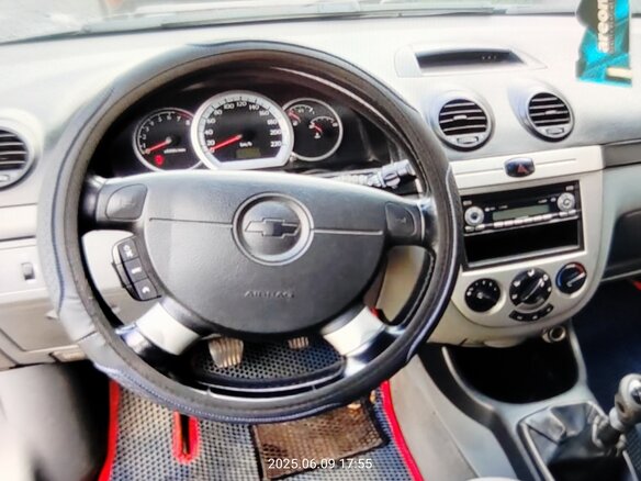 2006 Chevrolet Lacetti I, синий, 470000 рублей - вид 5