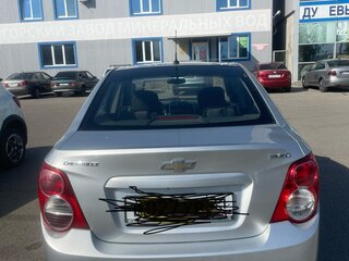 2012 Chevrolet Aveo II, серебристый, 717000 рублей, вид 5