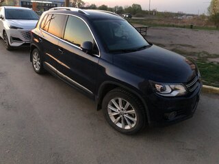 2011 Volkswagen Tiguan I Рестайлинг, синий, 1500000 рублей, вид 4
