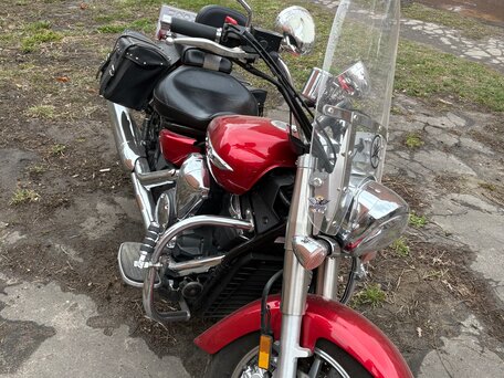 2012 Yamaha XVS1300, красный, 740000 рублей, вид 1