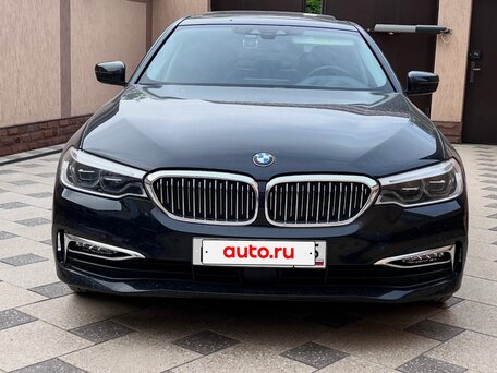 2018 BMW 5 серии 520d xDrive VII (G30/G31/G38), чёрный, 3250000 рублей, вид 1